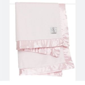 NWT Little Giraffe Luxe Baby Blanket (pink)
